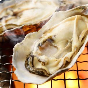 ”活き”焼牡蠣（北海道厚岸産）