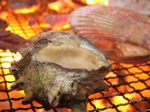 活さざえ焼き