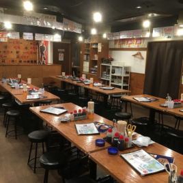 蜜を避けられる広々とした店内で、ご安心頂きながらご飲食をお楽しみください♪