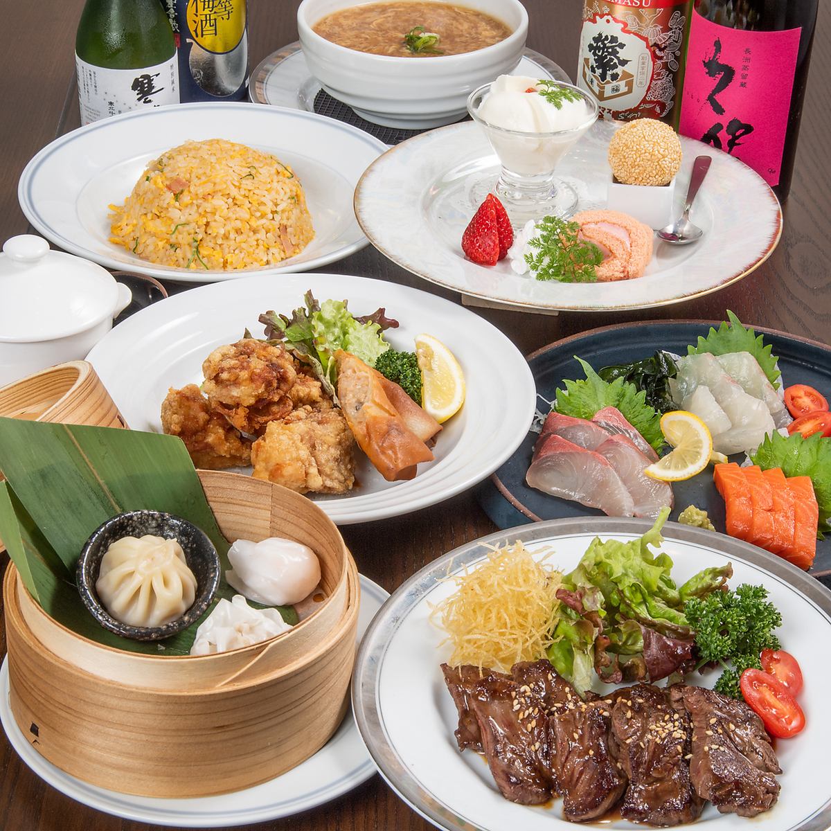 [Nogata /餐厅]融合了日本，西方和中国元素的菜肴深受儿童和成人的欢迎♪