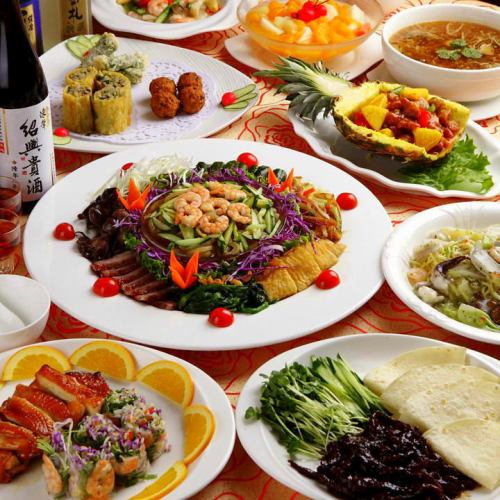 ≪正宗的中国菜≫许多使用时令食材的课程！