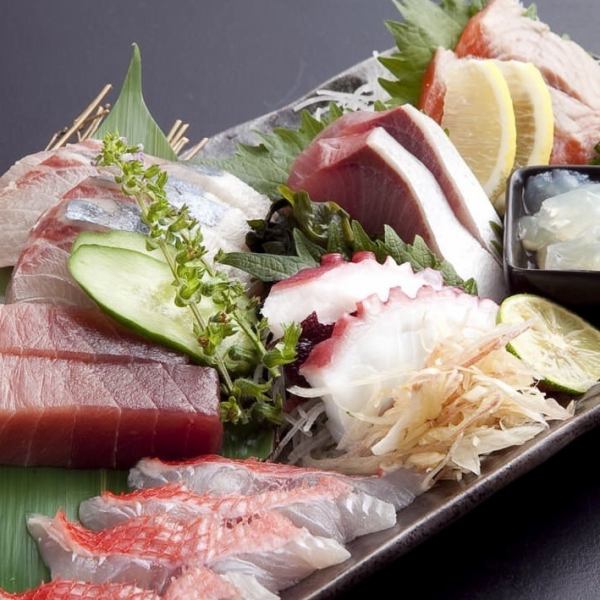 The most popular sashimi platter