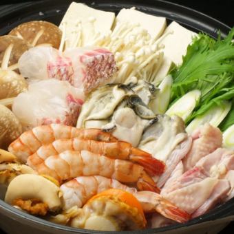 帶無限暢飲的宴會方案[全8道菜品、2小時無限暢飲]寶船套餐☆5,700日元⇒5,000日元