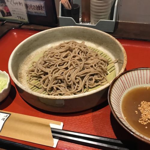 鉄板！肉つけ蕎麦