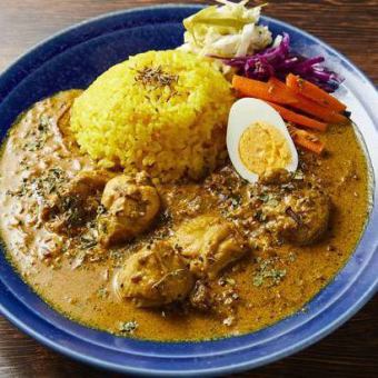 Coconut chicken curry * Large serving free