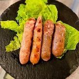 北海道産仔牛と蝦夷鹿のソーセージ盛り合わせ