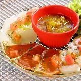 北海道東北近海で獲れた鮮魚5種盛り合わせカルパッチョ