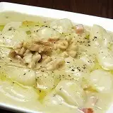 ゴルゴンゾーラのソース じゃがいものニョッキ