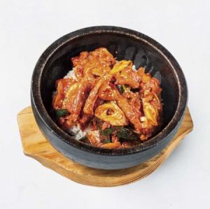 石焼ヤンニョム豚肉炒めビビンバ