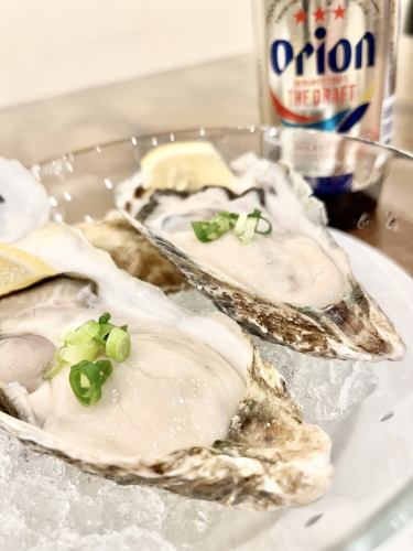 Available all year round!! "Raw oysters" selected from all over the country