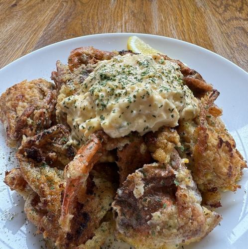 ソフトシェルクラブ　ガーリック