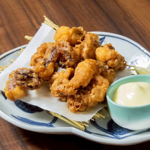 Deep-fried octopus