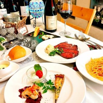 【12/20~25일 한정※22일점 휴무】크리스마스 디너 코스 6600엔(부가세 포함)