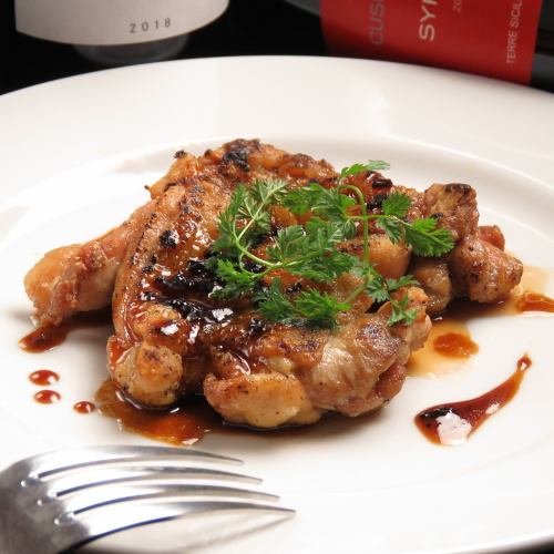 Roasted Abe Chicken -Black Truffle Sauce-