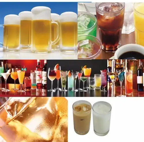 A wide variety of drinks available for all kinds of banquets.