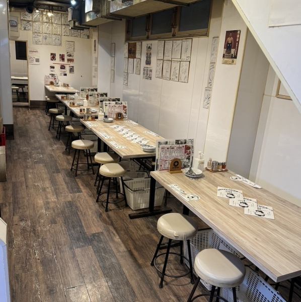 清潔感のある店内♪