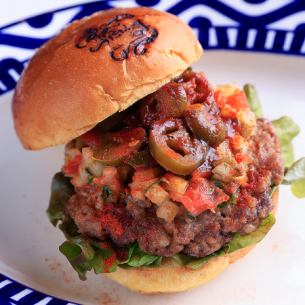 サルサハラペーニョバーガー