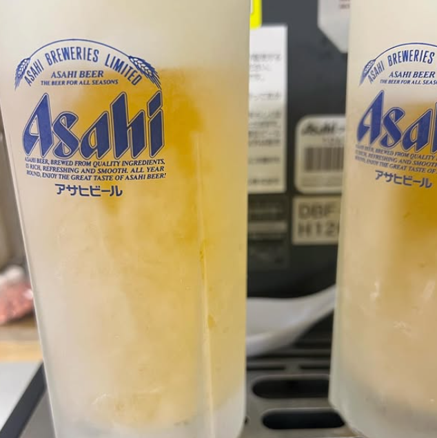 5000円以上のコースは生も飲み放題！ビールに合うおつまみも多数