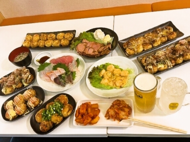 生ビール付き！【210分食べ飲み放題】当店名物！　贅沢コース◎　