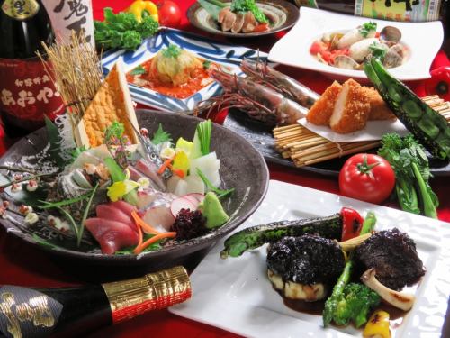 Japanese / Western / Korean excellent eclectic creative dishes are very popular at banquets!