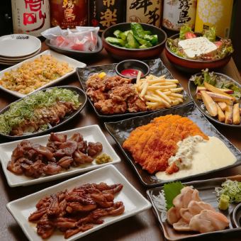 【90分飲み放題付き】親鳥もも炭火焼・とりわさ『ぢどり亭 極みコース』全11品4700円