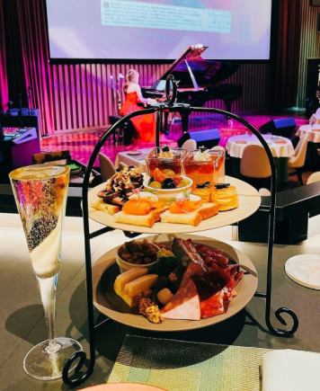 High Tea [Afternoon] 8 kinds of snacks set + sparkling wine toast (HP)