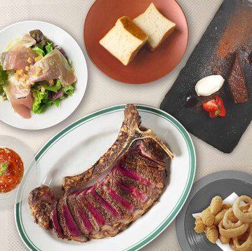 【ザ・ステージ】サーロイン/牛ステーキプラン+乾杯スパークリング/ノンアル可