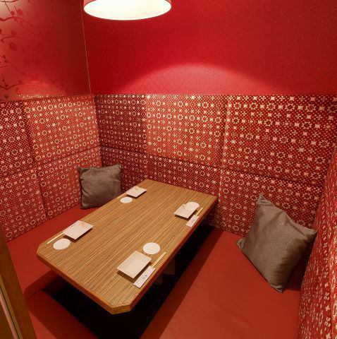 The calm and completely private room is also recommended for girls-only gatherings and dates in Shinjuku