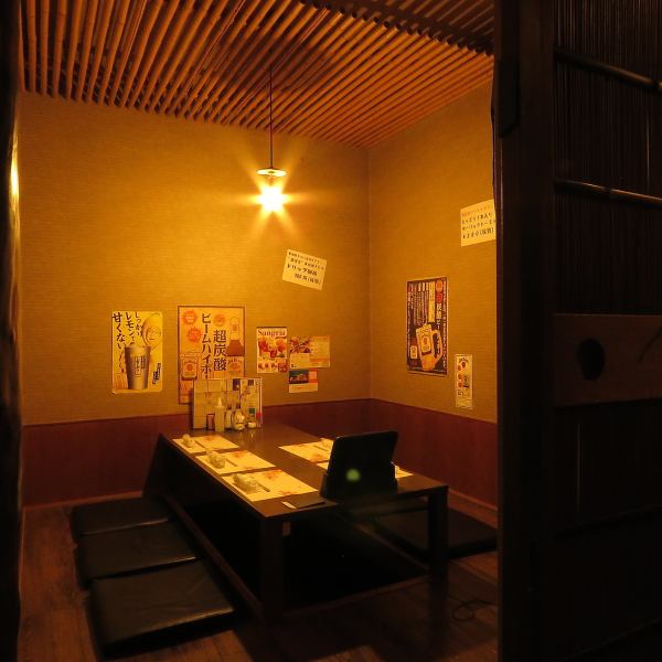 We have private rooms to suit the number of people! We also have plenty of private rooms for small groups, so we recommend it for dates and girls' gatherings ☆ Chair seats are good! Horikotatsu is good!! Of course, you are also welcome to use it just for a meal ♪