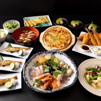 【仅限烹饪】适合各种宴会的人气标准套餐 1,650日元
