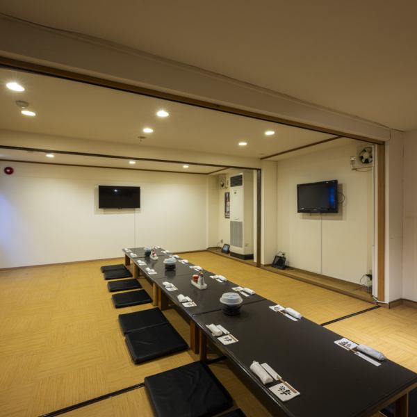 最大３0名様までの座敷部屋個室♪駐車場も豊富の藍住の「萬坊」へおいでくださいませ♪お食事だけのご利用ももちろん歓迎♪