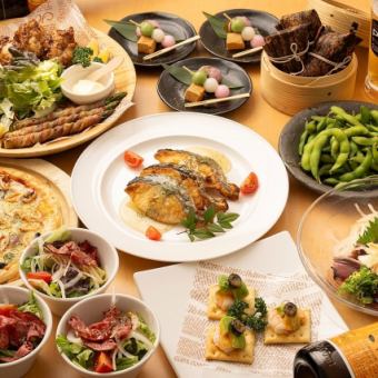 【HP限定】120分飲放付!!各種宴会に◎限定特別コース4950円