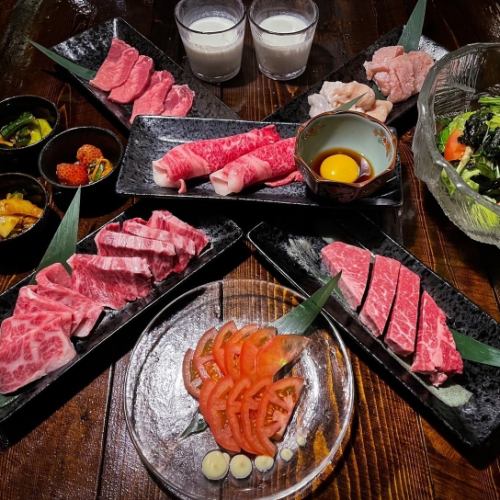 Special days such as anniversaries ◎ Enjoy carefully selected Japanese black beef.