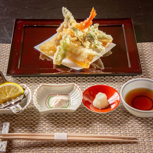 天ぷらを楽しむ◇