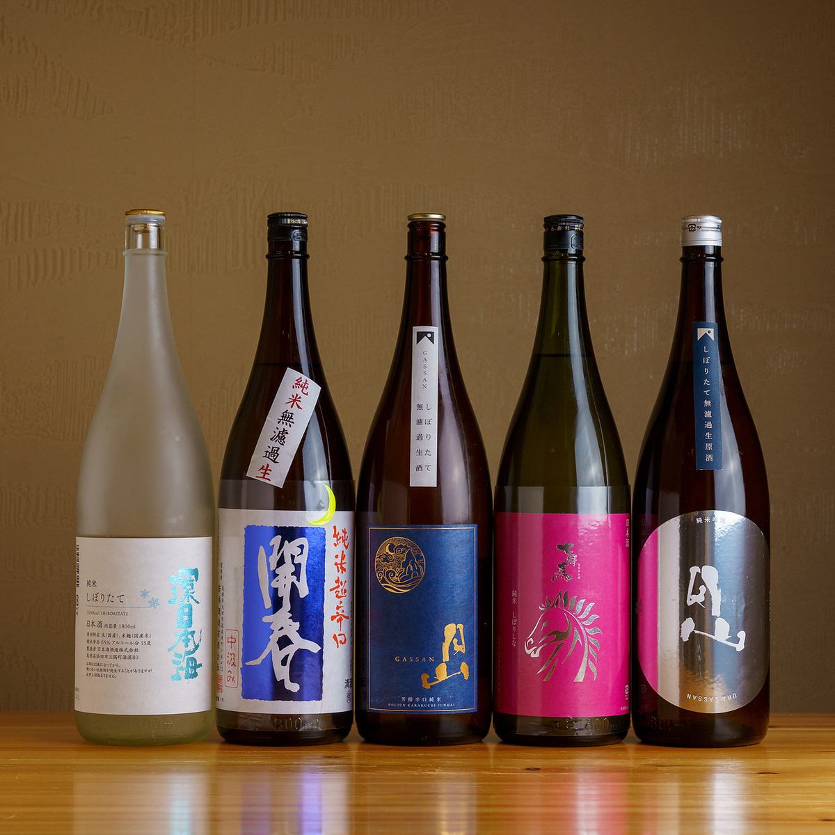 焼酎・日本酒豊富に取り揃えています。大人の観光や接待に是非。