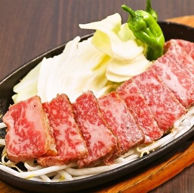 Miyazaki beef lean iron plate steak 100g