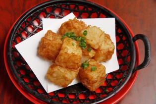 Dashi radish tempura