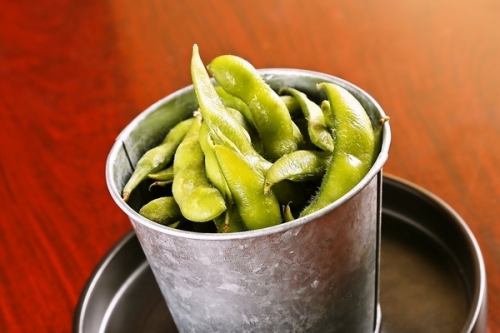 Boiled and edamame