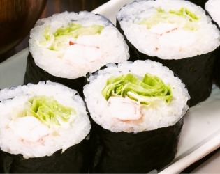Shrimp lettuce roll 4