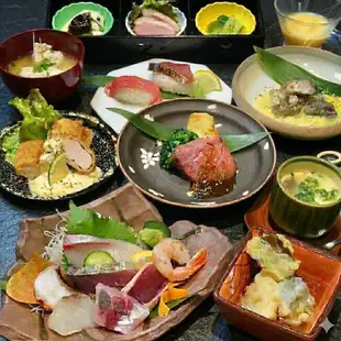安心の一人一皿歓送迎会!日向灘地魚七宝盛と宮崎牛・地鶏・ちきん南蛮+生ビール付2H飲放6,000円