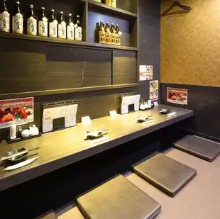 한 사람의 치유 공간.카운터도 파고들에게 느긋하게!