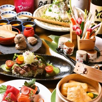 [Luxury course] All 7 dishes with horse sashimi & homemade roast beef + 120 minutes [All you can drink] ⇒ 6000 yen * 30 minutes before LO