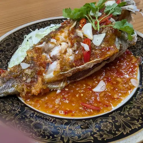 揚げ魚の甘酢かけ