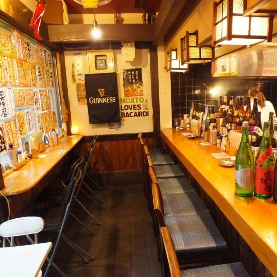 昔ながらの大衆感漂う店内◎お一人様も大歓迎のカウンター席有！