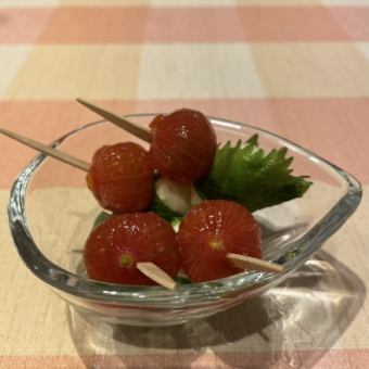 イタ飯屋さんの創作カプレーゼ