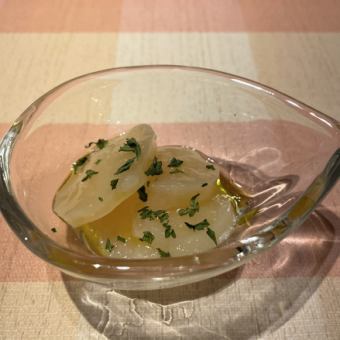 ホタテの塩麹漬け