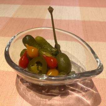 ピクルス盛り