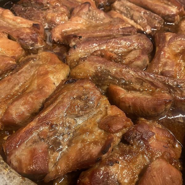 原価無視の至高の一品【スペアリブのワイルドBBQロースト】