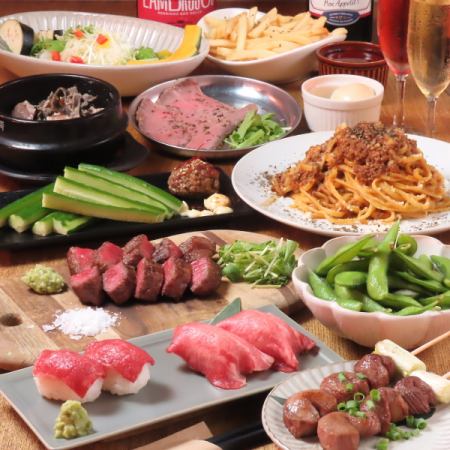 A5黒毛和牛の肉寿司やステーキは絶品♪女子会やデートにおすすめ◎