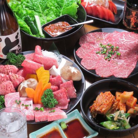 [Favorite course] Quantity over quality!? Quality over quantity!? Courses with a high degree of freedom to suit what you want to eat, starting from 3,000 yen